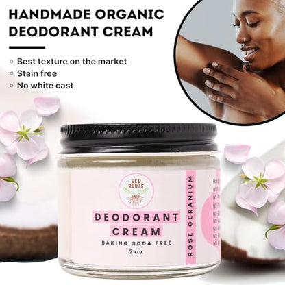 ECO ROOTS: Organic Deodorant Cream, Non Aluminum, for Men & Women - The Tribalist