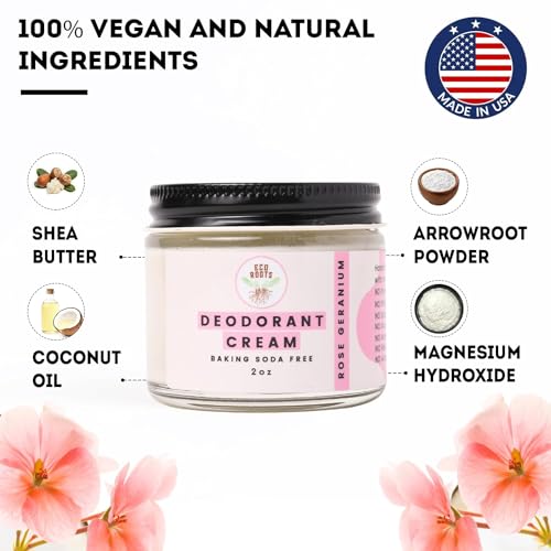 ECO ROOTS: Organic Deodorant Cream, Non Aluminum, for Men & Women - The Tribalist