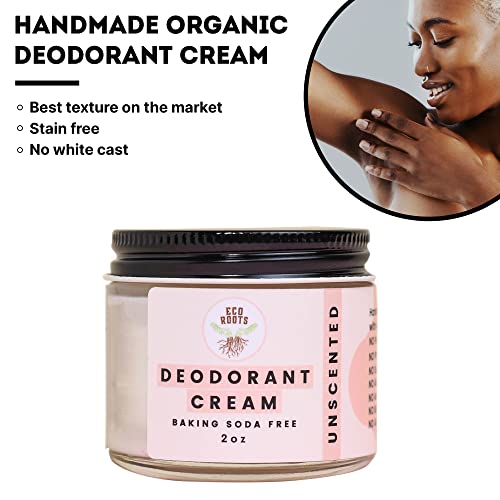 ECO ROOTS: Organic Deodorant Cream, Non Aluminum, for Men & Women - The Tribalist