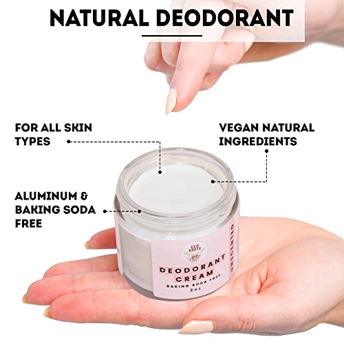 ECO ROOTS: Organic Deodorant Cream, Non Aluminum, for Men & Women - The Tribalist