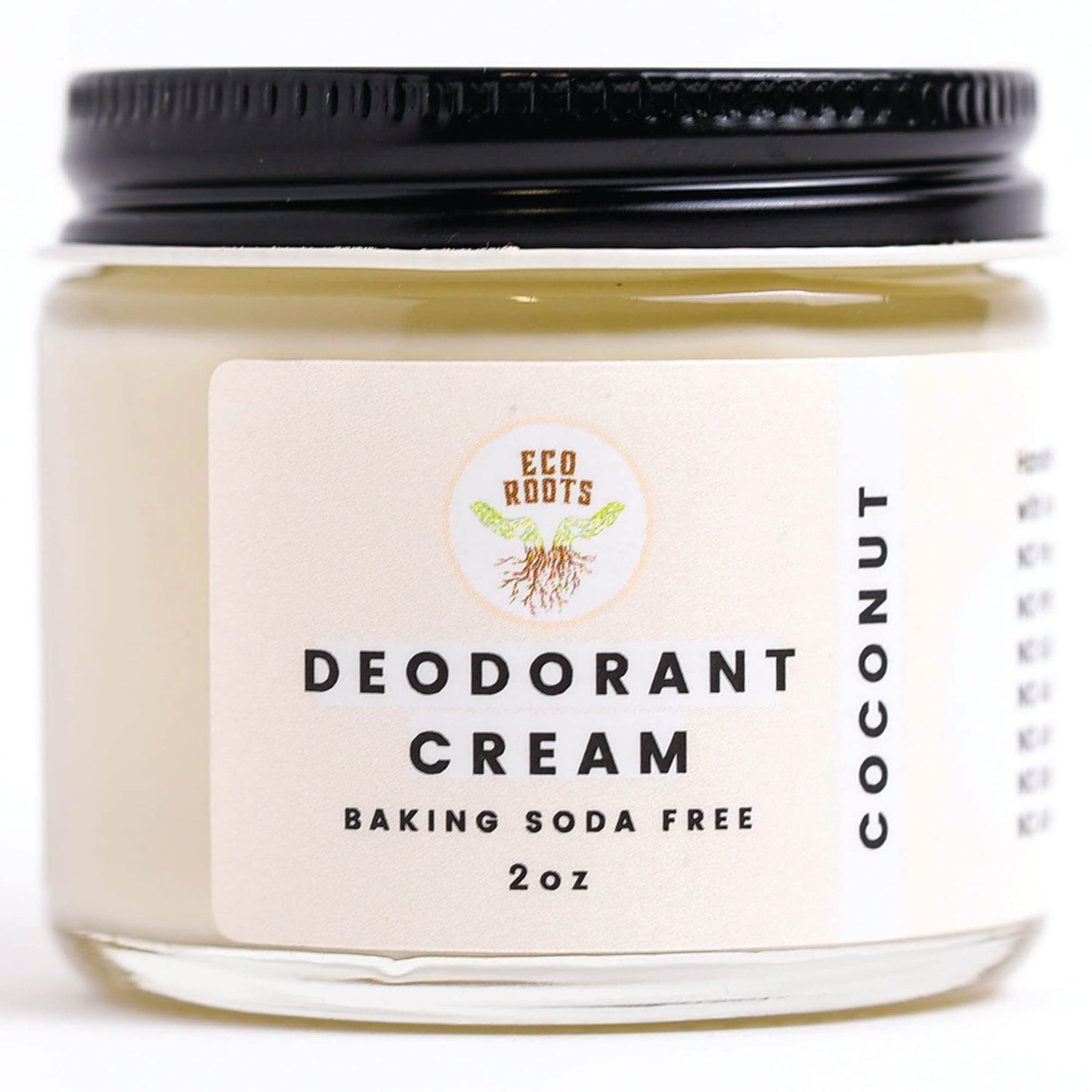 ECO ROOTS: Organic Deodorant Cream, Non Aluminum, for Men & Women - The Tribalist