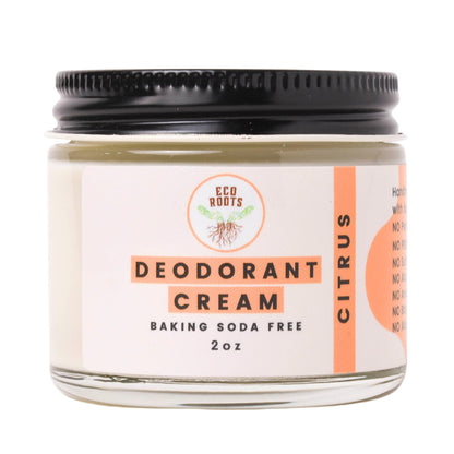 ECO ROOTS: Organic Deodorant Cream, Non Aluminum, for Men & Women - The Tribalist