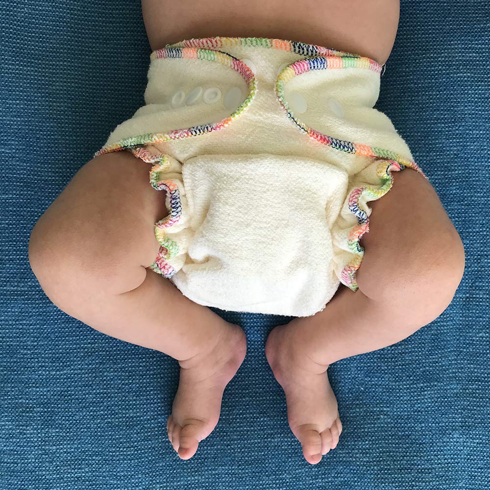 The Tribalist - EcoAble: Hemp Fitted Baby Cloth Diaper