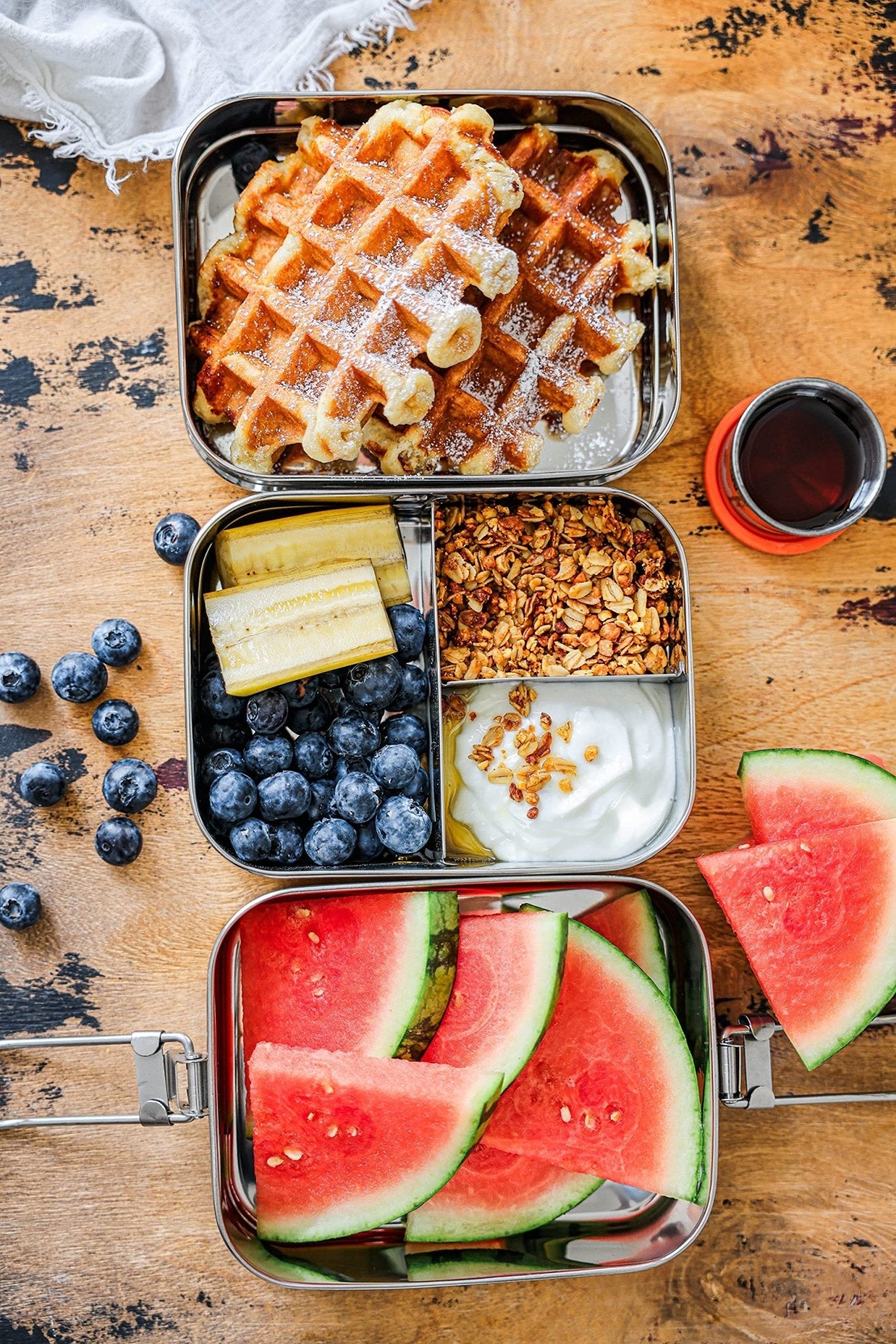 Ecozoi: Leak Proof Stainless Steel Lunch Tin - Eco Bento Box - The Tribalist