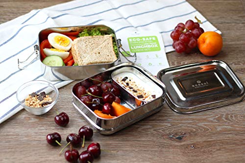 Ecozoi: Leak Proof Stainless Steel Lunch Tin - Eco Bento Box - The Tribalist