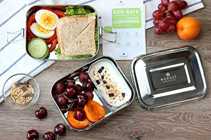 Ecozoi: Leak Proof Stainless Steel Lunch Tin - Eco Bento Box - The Tribalist