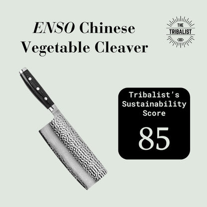 ENSO: Stainless Steel Vegetable Cleaver (7" HD) - The Tribalist