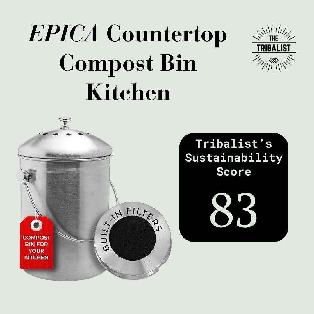 EPICA: Countertop Compost Bin Kitchen (1.3 Gallon) - The Tribalist