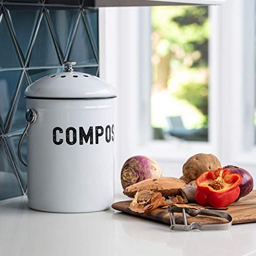 EPICA: Countertop Compost Bin Kitchen (1.3 Gallon) - The Tribalist