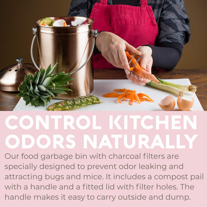 EPICA: Countertop Compost Bin Kitchen (1.3 Gallon) - The Tribalist