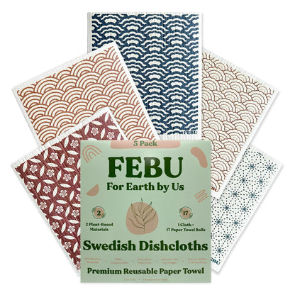 FEBU: Swedish Dishcloths - The Tribalist