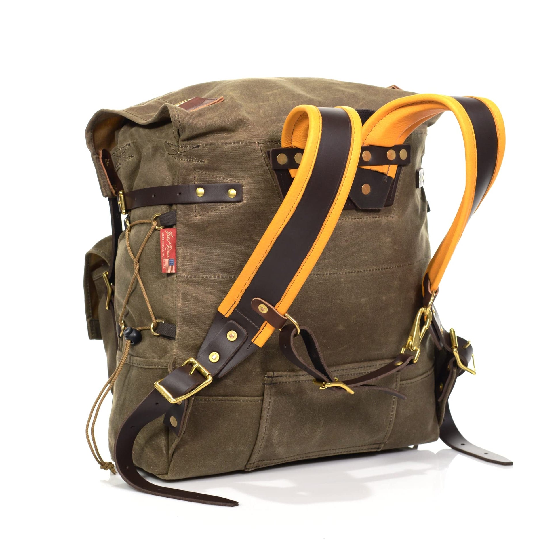 The Tribalist - Frost River: Isle Royale Bushcraft Waxed Canvas Backpack