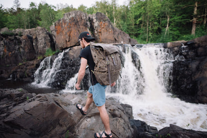 The Tribalist - Frost River: Isle Royale Bushcraft Waxed Canvas Backpack