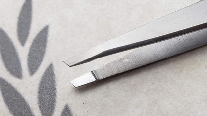 The Tribalist - Generic: Slant and Micro Slant Tweezer Bundle by Bianco Instruments in Stainless Steel