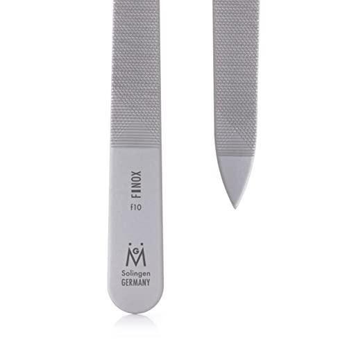 The Tribalist - GERmanikure: Triple-Cut Metal Nail File Made of Double-Sided Finox Stainless Steel