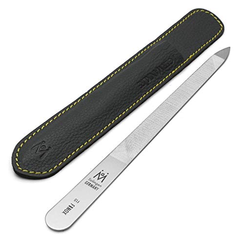 The Tribalist - GERmanikure: Triple-Cut Metal Nail File Made of Double-Sided Finox Stainless Steel