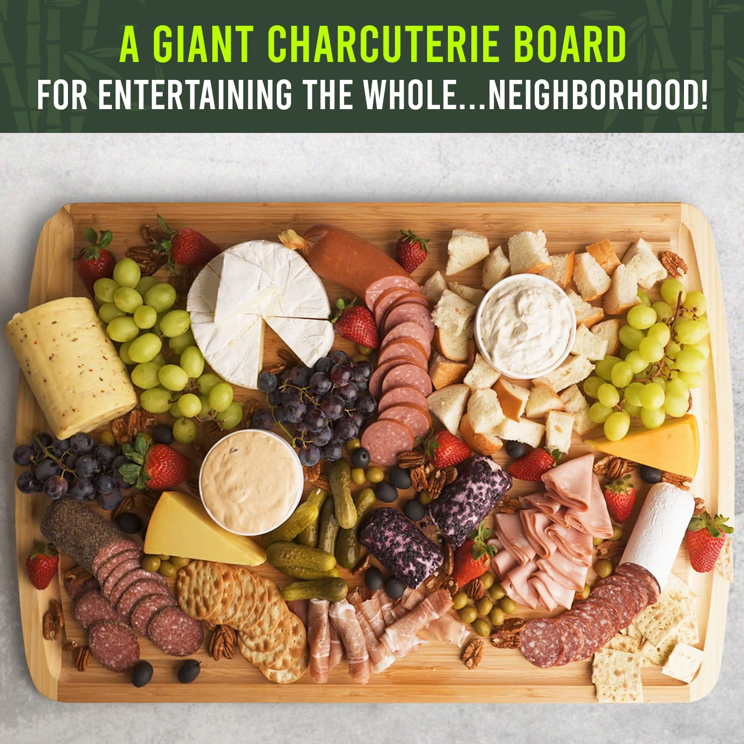 GREENER CHEF Multiple Sizes Cutting Board with Lifetime Replacements - The Tribalist