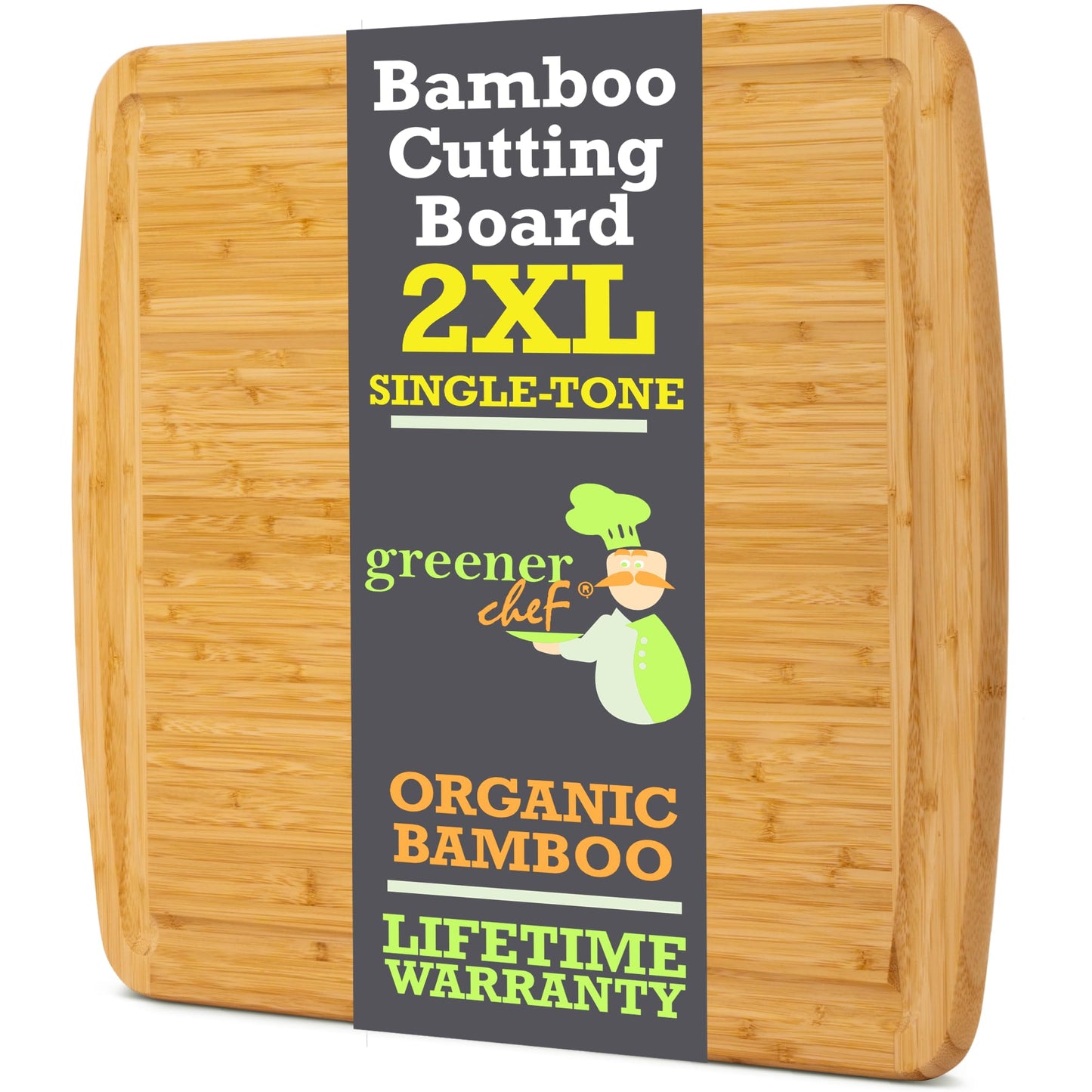 GREENER CHEF Multiple Sizes Cutting Board with Lifetime Replacements - The Tribalist