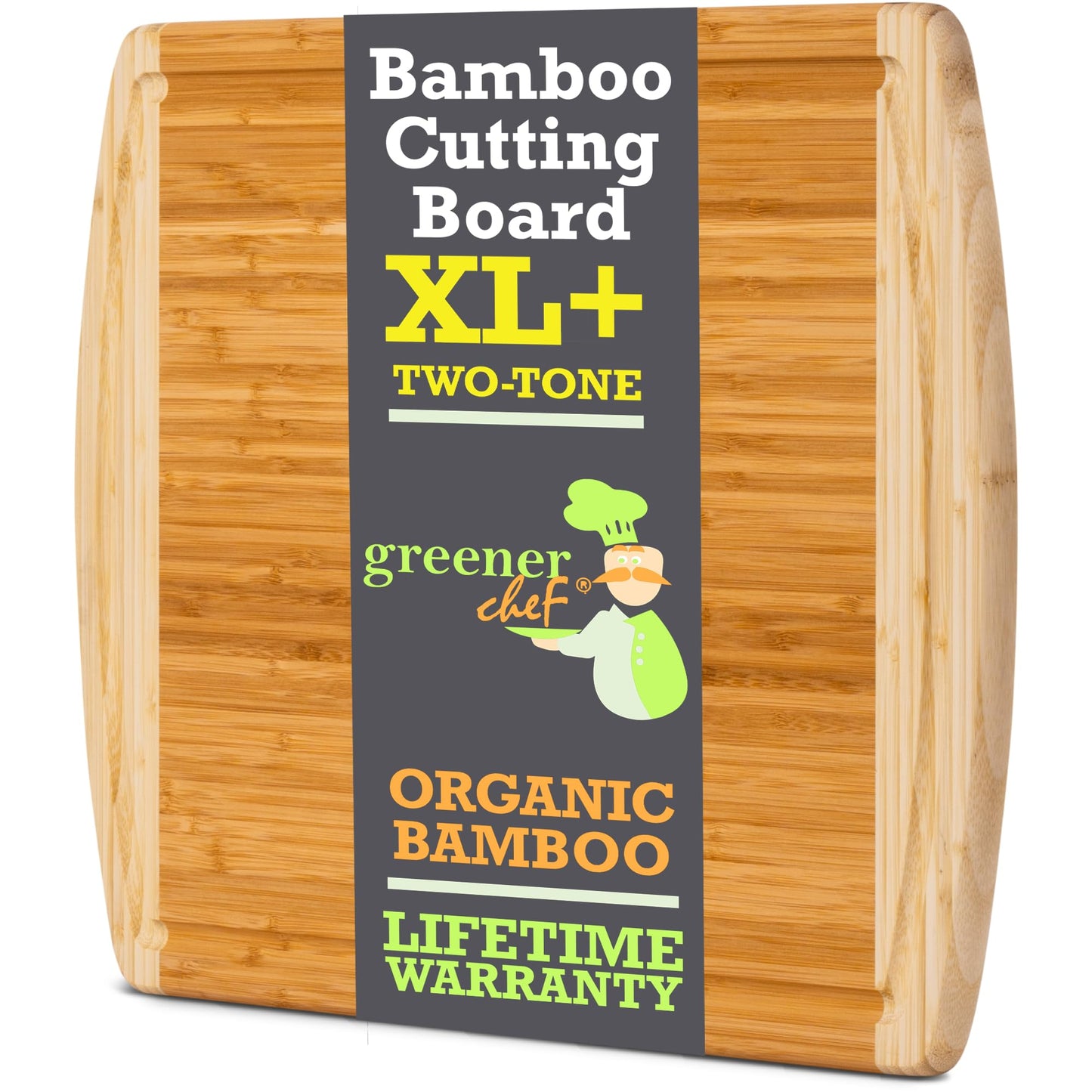 GREENER CHEF Multiple Sizes Cutting Board with Lifetime Replacements - The Tribalist