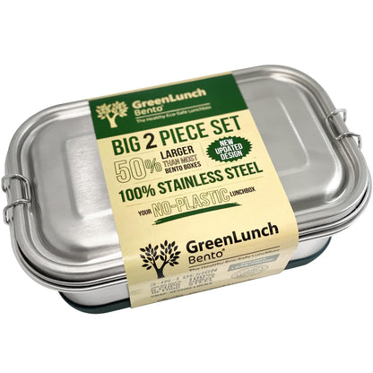 GreenLunch: Stainless Steel Bento Box - The Tribalist