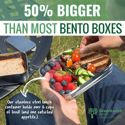 GreenLunch: Stainless Steel Bento Box - The Tribalist