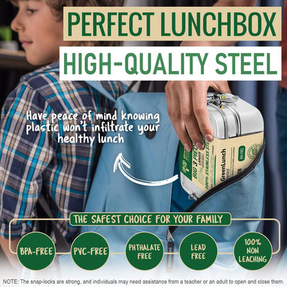 GreenLunch: Stainless Steel Bento Box - The Tribalist