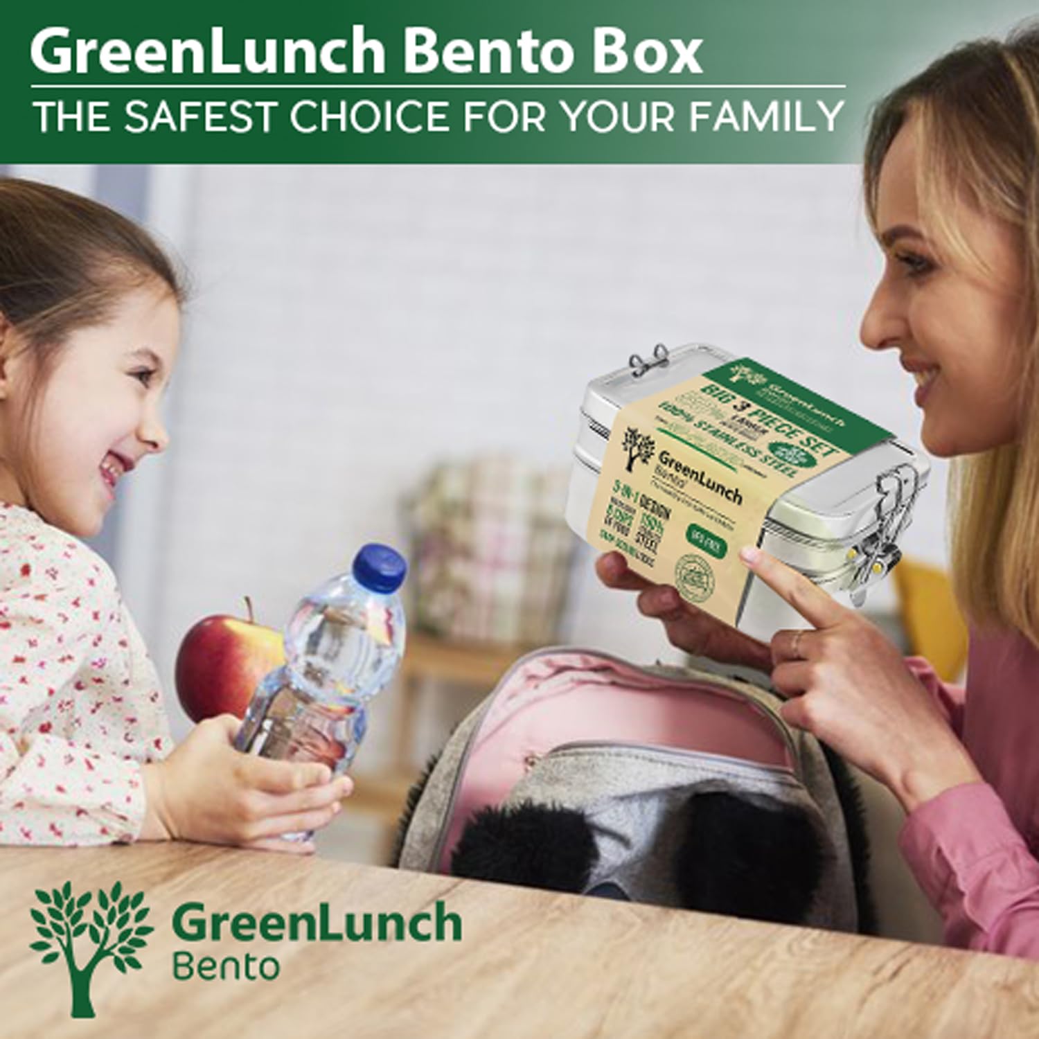 GreenLunch: Stainless Steel Bento Box - The Tribalist