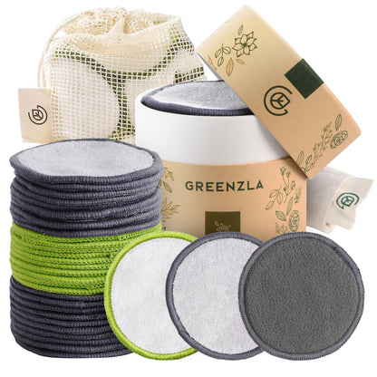 Greenzla: Reusable Makeup Remover Pads With a Washable Laundry Bag - The Tribalist