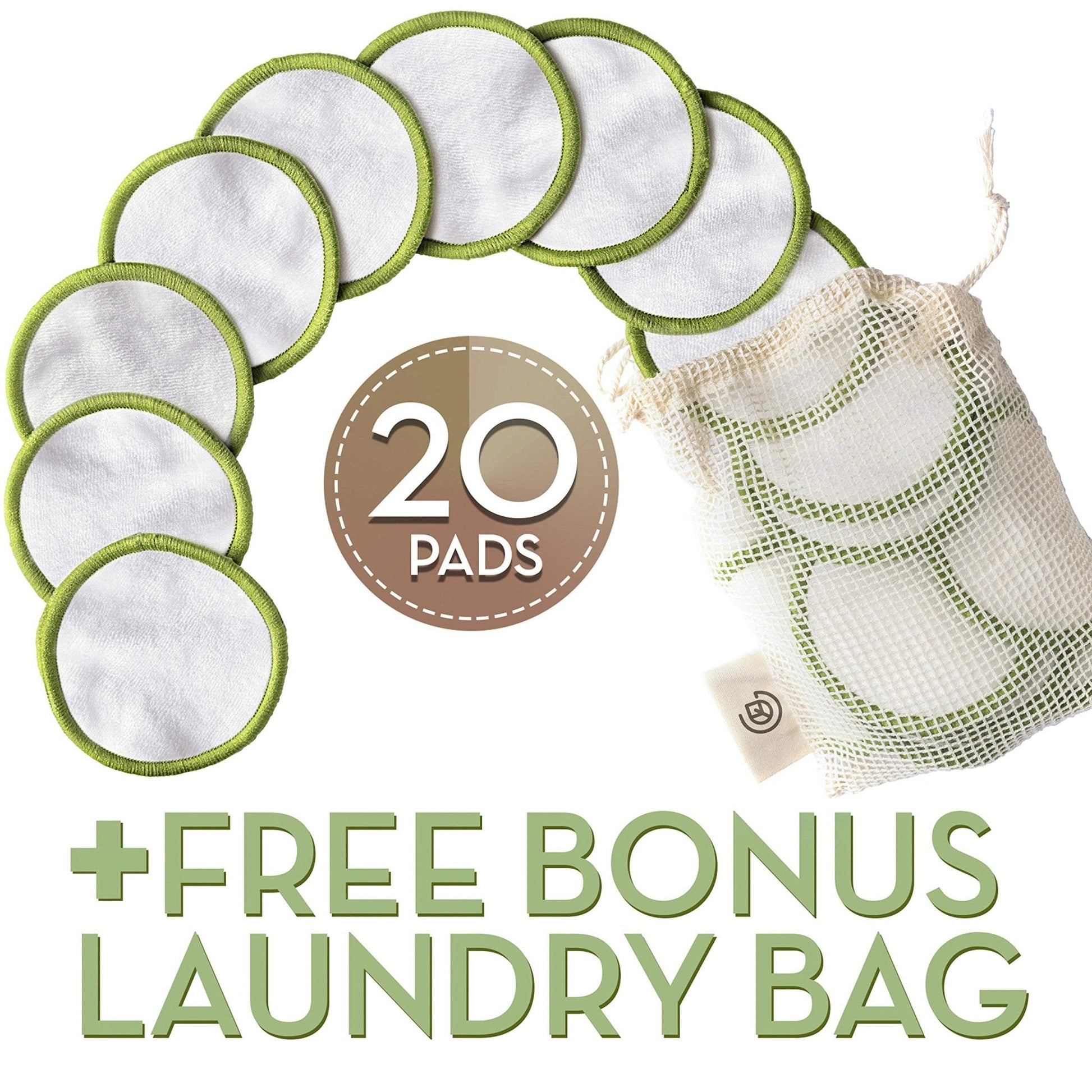 Greenzla: Reusable Makeup Remover Pads With a Washable Laundry Bag - The Tribalist