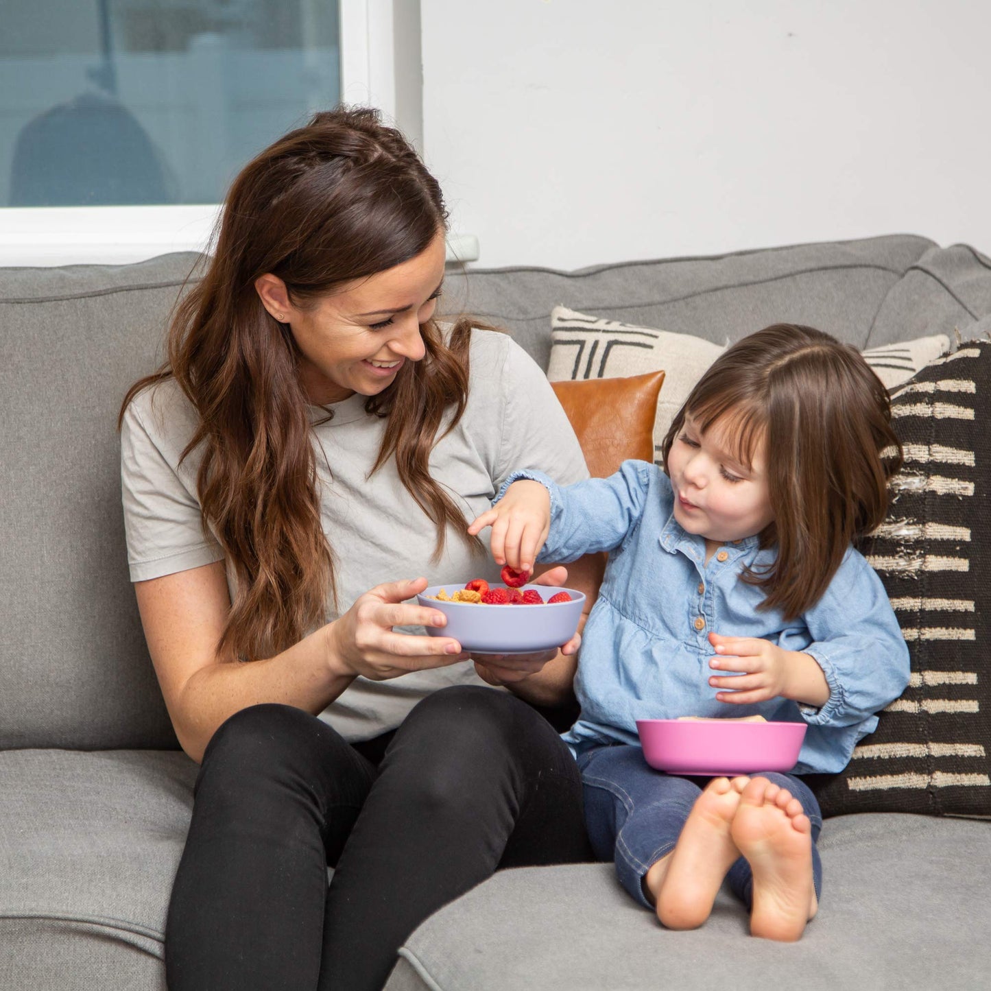 The Tribalist - Grow Forward: Kids Bamboo Bowl and Plate Set