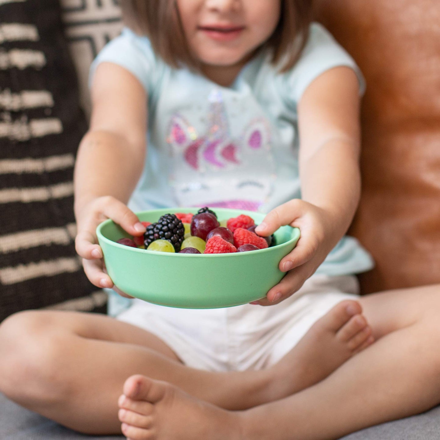 The Tribalist - Grow Forward: Kids Bamboo Bowl and Plate Set