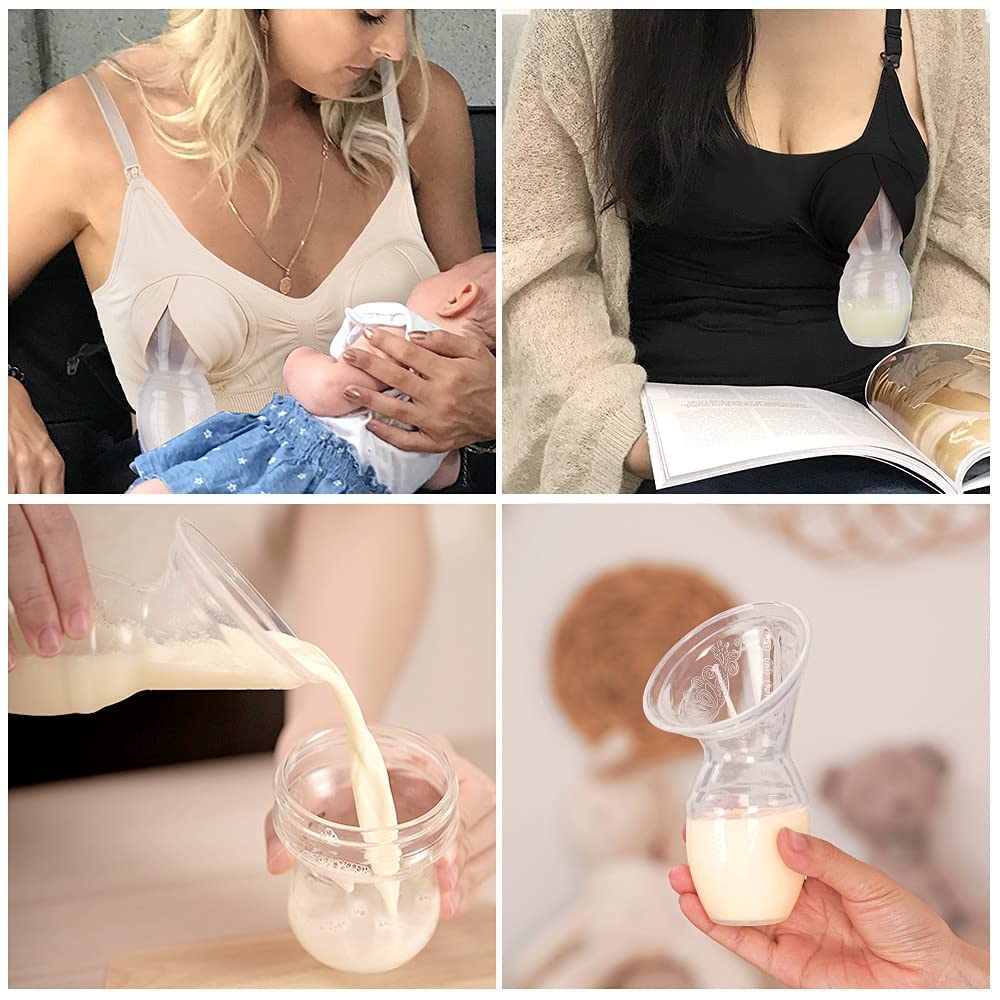 The Tribalist - haakaa: Manual Silicone Breast Pump (4oz/100ml)