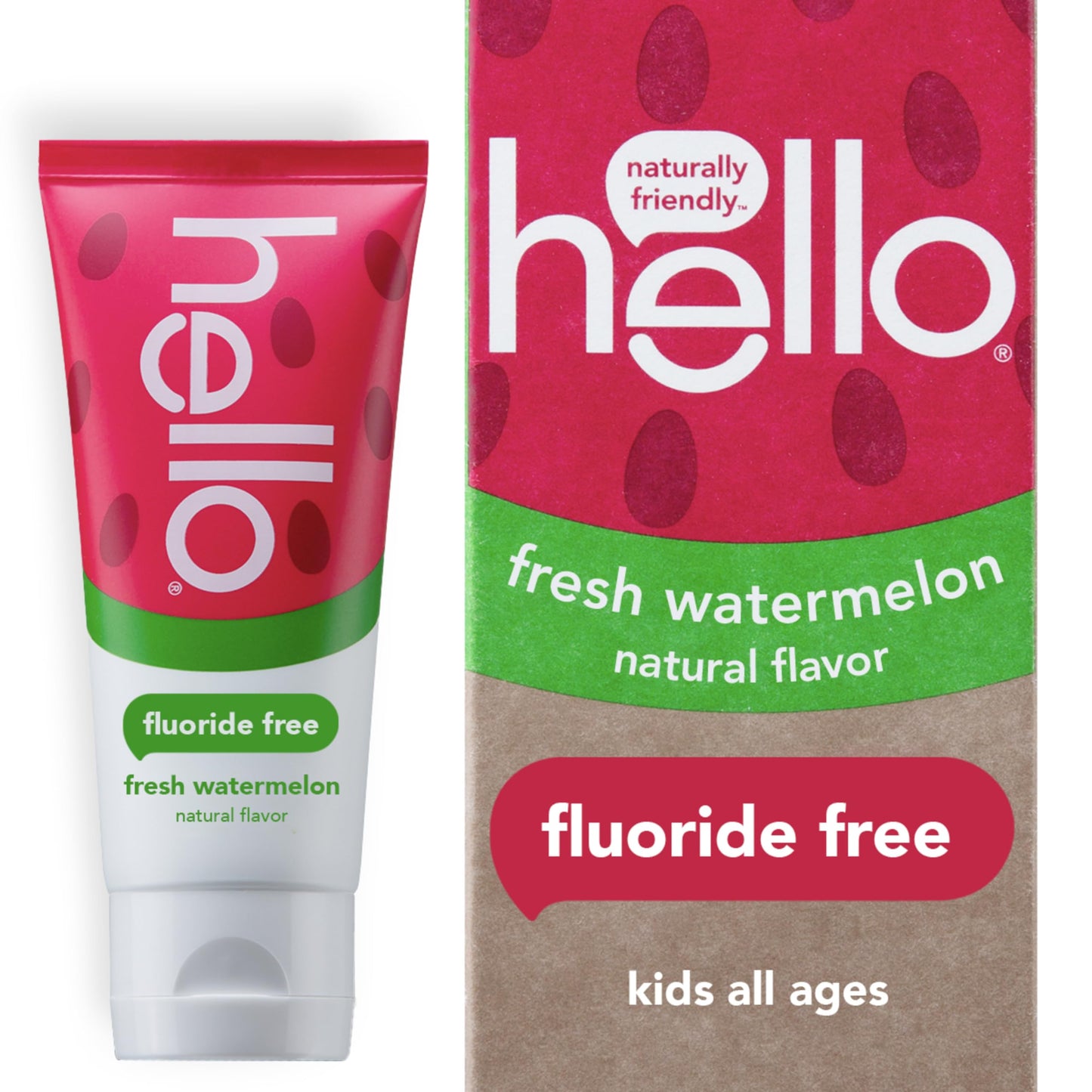 The Tribalist - Hello: Antiplaque + Whitening Fluoride Free Toothpaste,