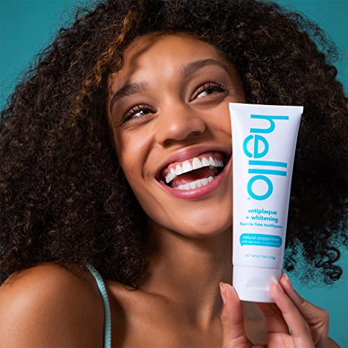 The Tribalist - Hello: Antiplaque + Whitening Fluoride Free Toothpaste,