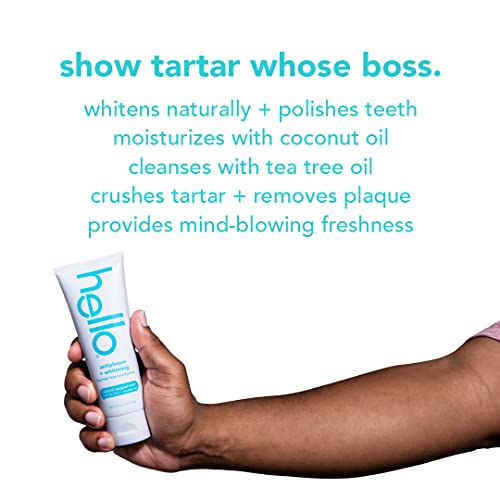 The Tribalist - Hello: Antiplaque + Whitening Fluoride Free Toothpaste,