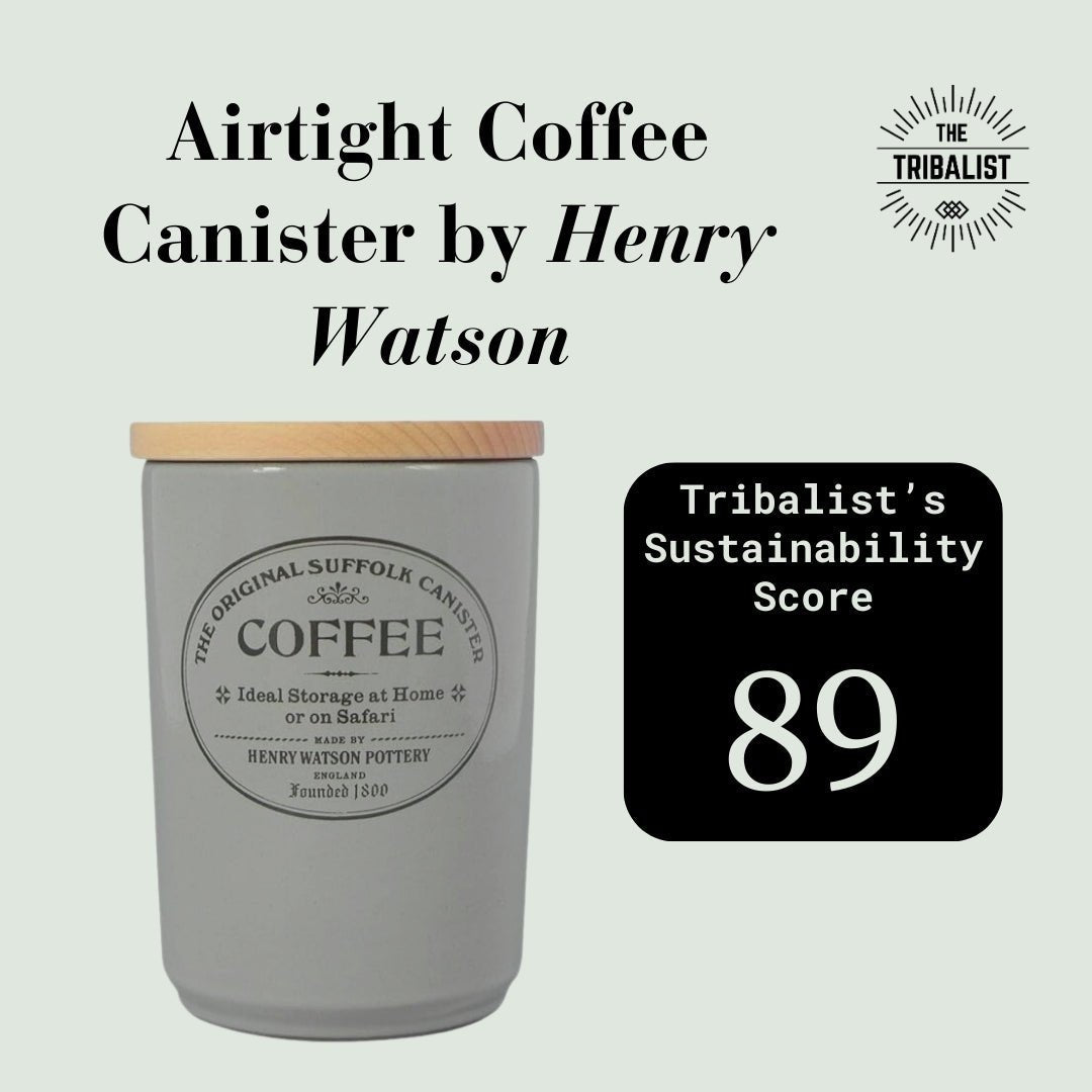 Henry Watson: Airtight Coffee Canister - The Tribalist