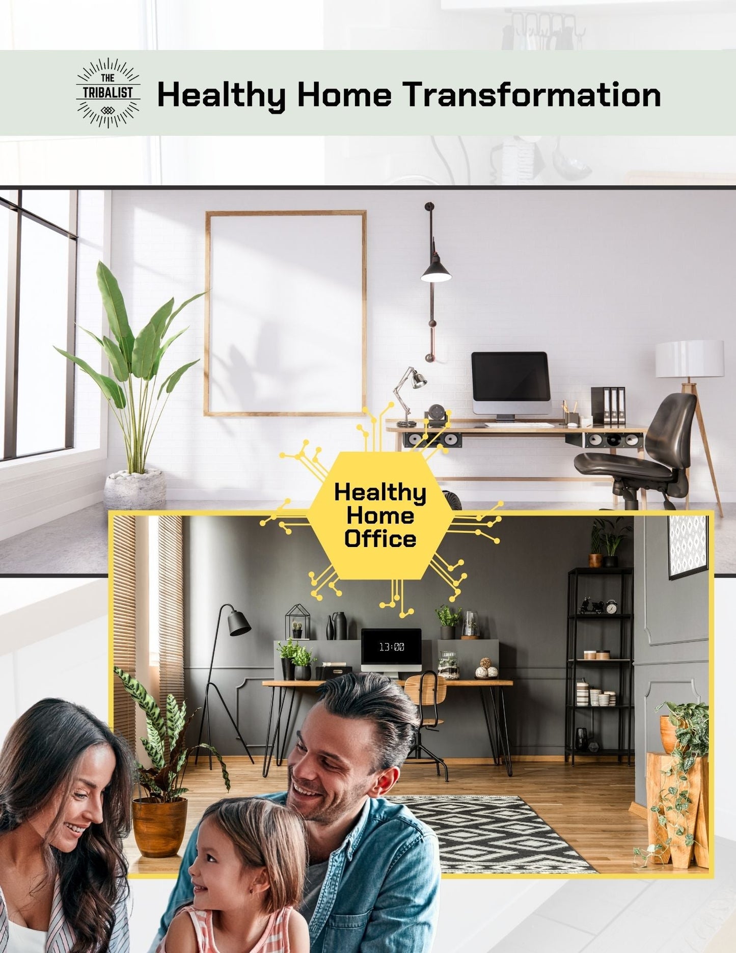 Home Office - Complete Healthy Home Transformation - The Tribalist