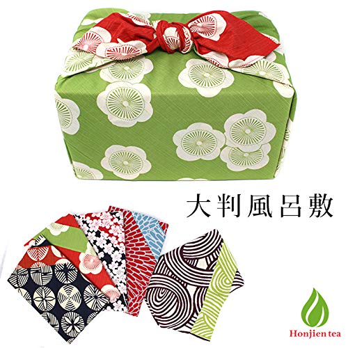 Honjien: Reversible Furoshiki Wrapping Cloth– 100% Cotton with Isa Monyo Classical Pattern - The Tribalist