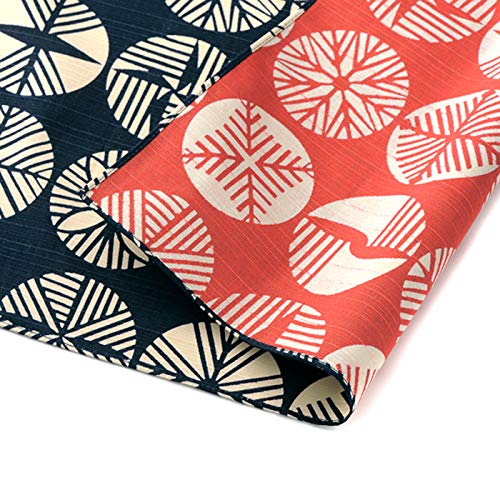 Honjien: Reversible Furoshiki Wrapping Cloth– 100% Cotton with Isa Monyo Classical Pattern - The Tribalist