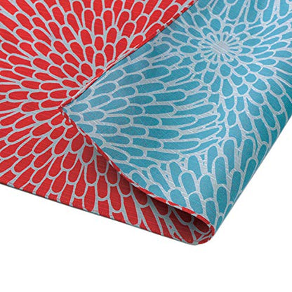 Honjien: Reversible Furoshiki Wrapping Cloth– 100% Cotton with Isa Monyo Classical Pattern - The Tribalist