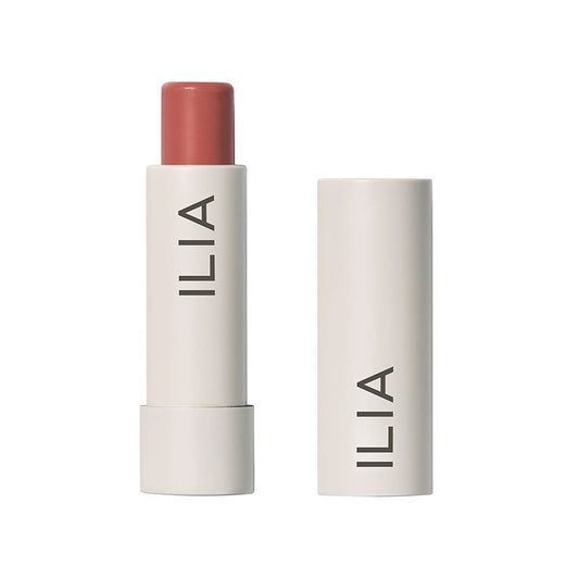 ILIA - Balmy Tint Hydrating Lip Balm | Non - Toxic, Cruelty - Free, Moisturizing + Sheer, Buildable Lip Color (Hold Me, 0.15 oz | 4.4 g) - The Tribalist