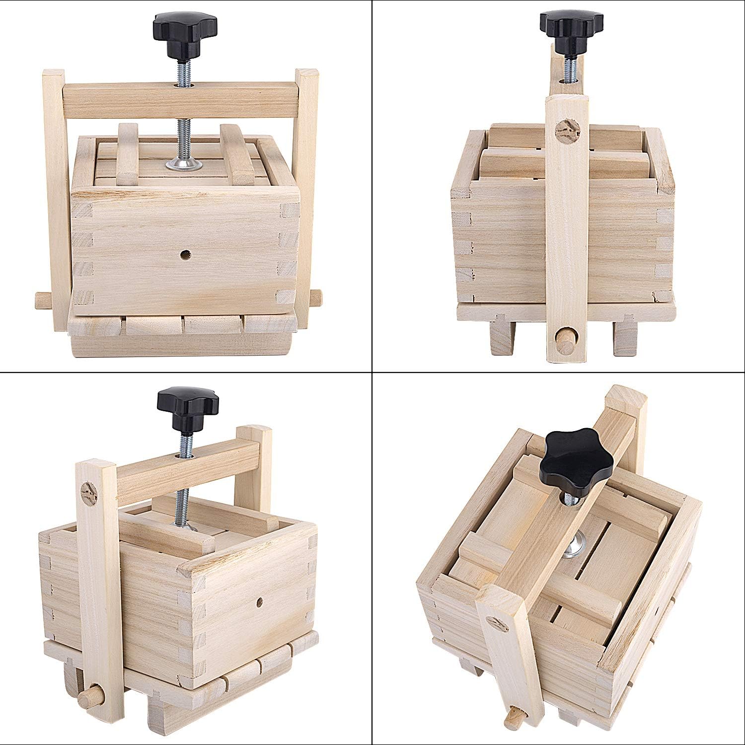 Inkesky: Cheese/Tofu Maker, Made Of Wood (2 - In - 1 Kit) - The Tribalist