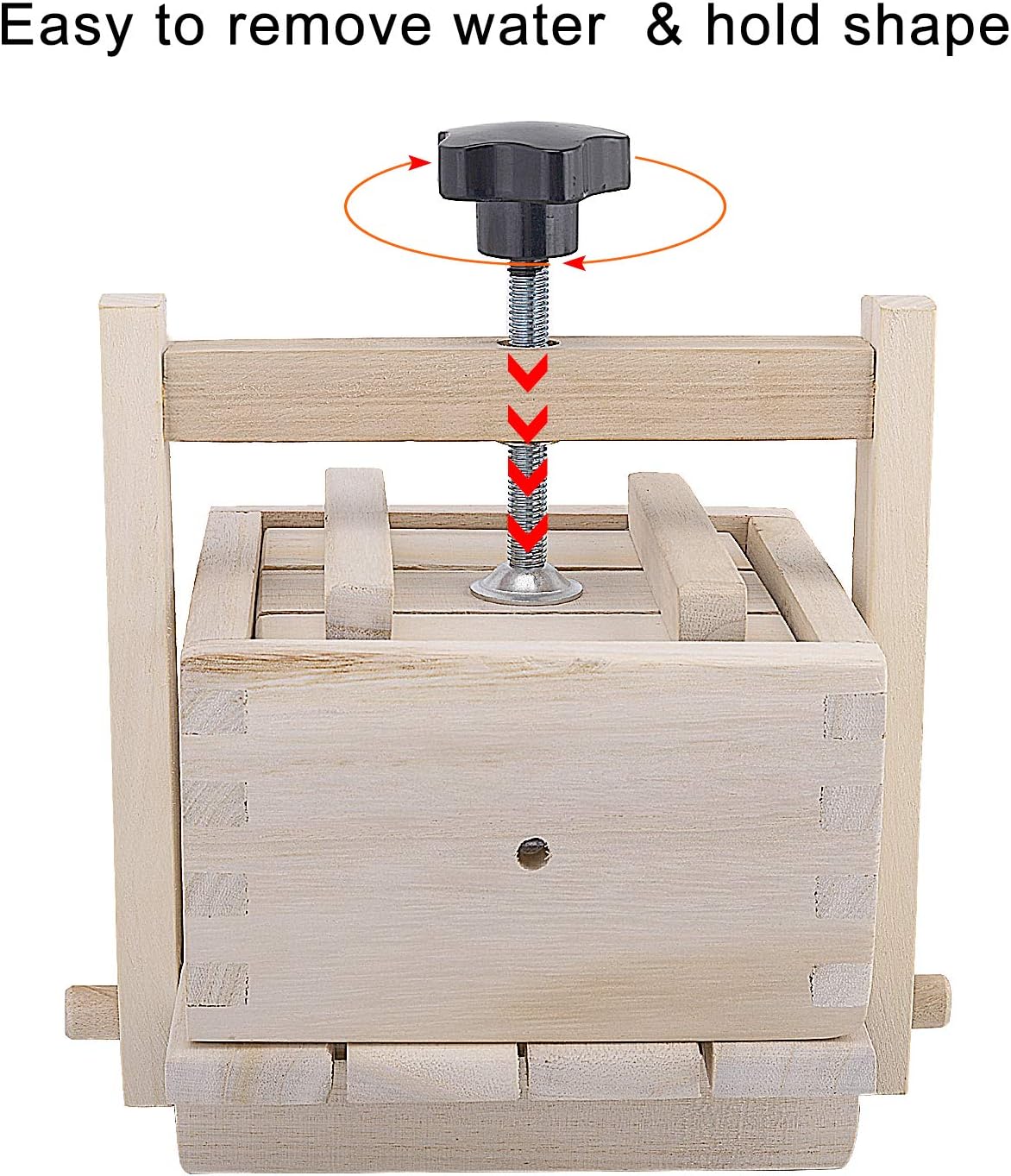 Inkesky: Cheese/Tofu Maker, Made Of Wood (2 - In - 1 Kit) - The Tribalist