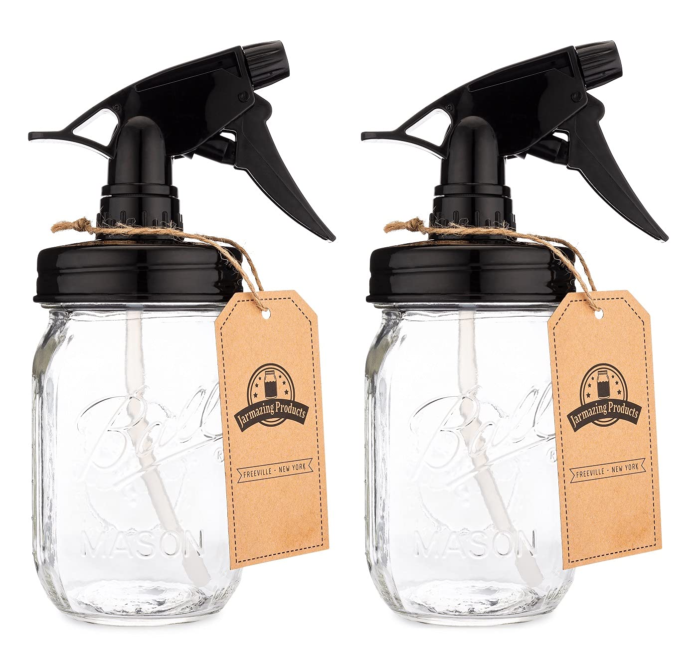 Jarmazing Products Jarmazing Mason Jar Sprayer - 16 Oz, 2 pack - The Tribalist