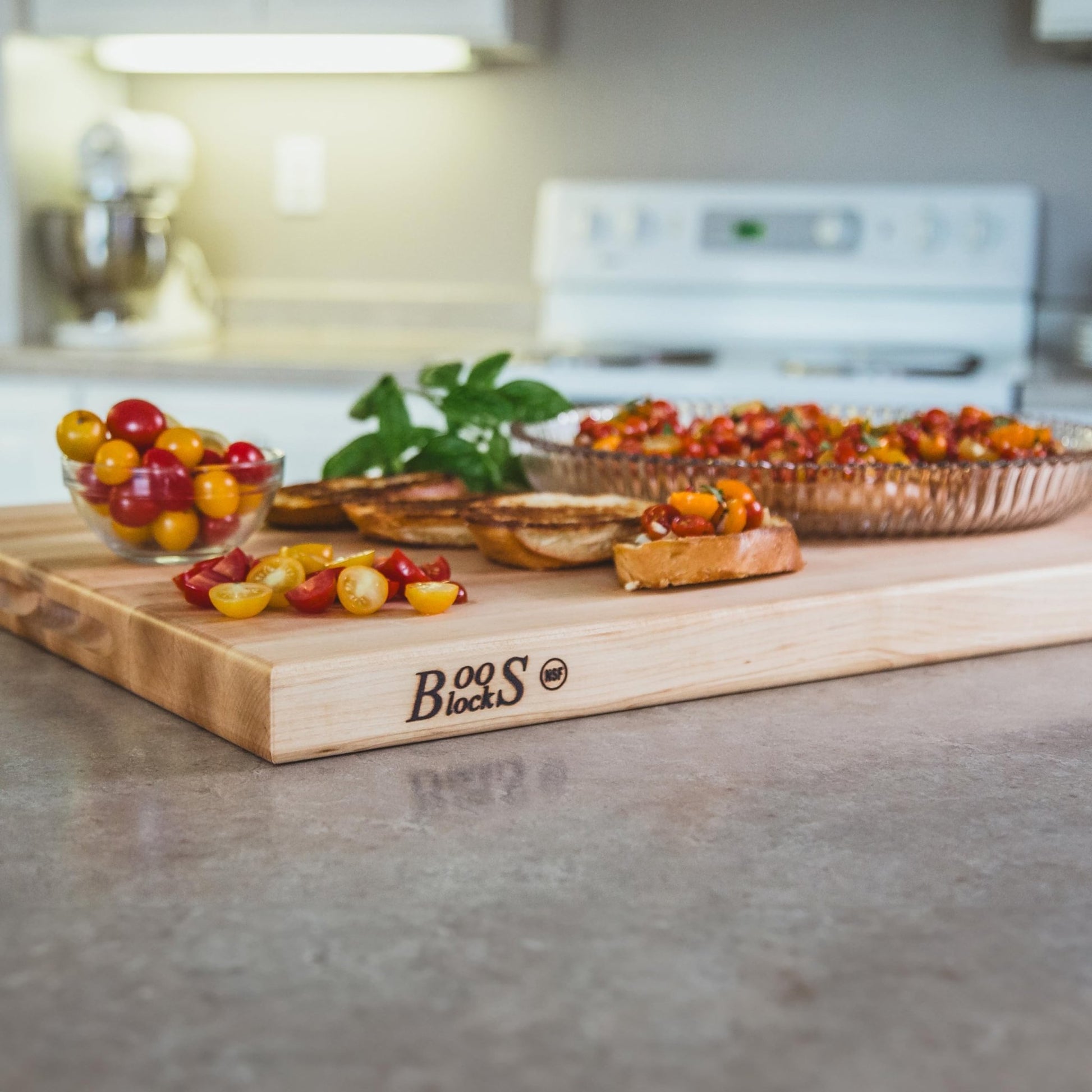 The Tribalist - John Boos: Maple Wood Rectangular Charcuterie Reversible Cutting Board