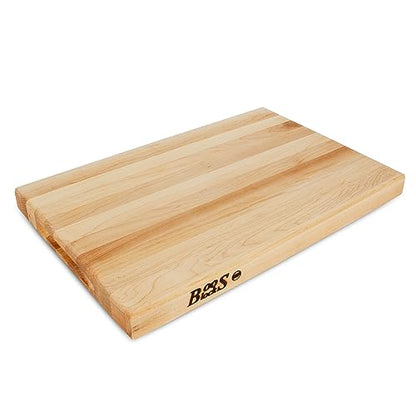 The Tribalist - John Boos: Maple Wood Rectangular Charcuterie Reversible Cutting Board