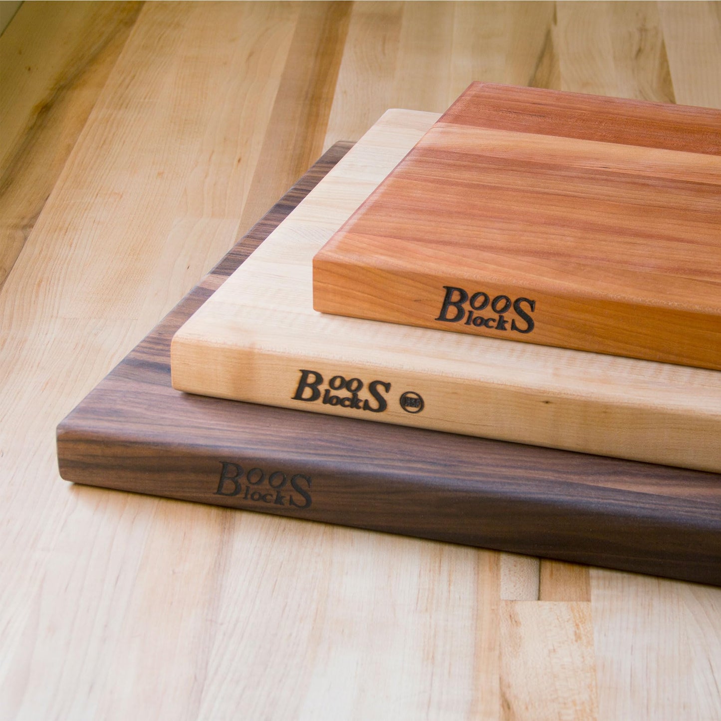 The Tribalist - John Boos: Maple Wood Rectangular Charcuterie Reversible Cutting Board