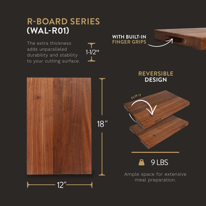 The Tribalist - John Boos: Maple Wood Rectangular Charcuterie Reversible Cutting Board