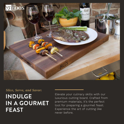 The Tribalist - John Boos: Maple Wood Rectangular Charcuterie Reversible Cutting Board