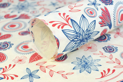 Kathmandu Valley Co: Reusable Handmade Wrapping Paper - Made in Nepal, 20x30 inches (10 Sheets) - The Tribalist